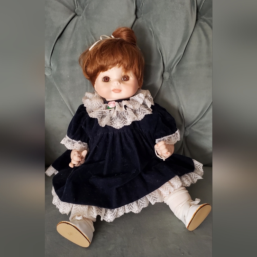 Porcelain baby doll